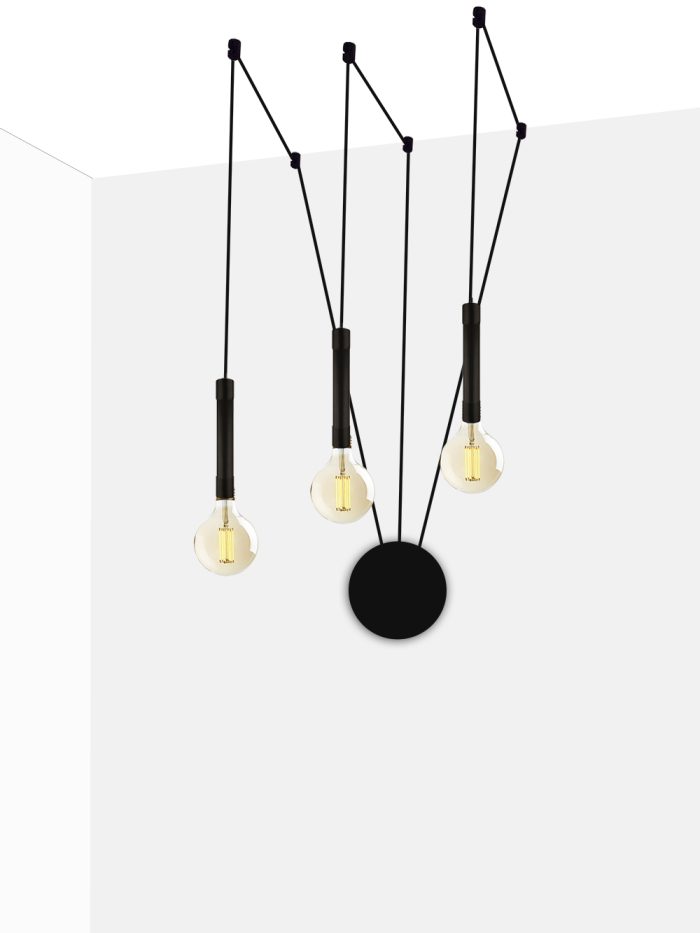 Spider Trio wall and ceiling pendant-lamp